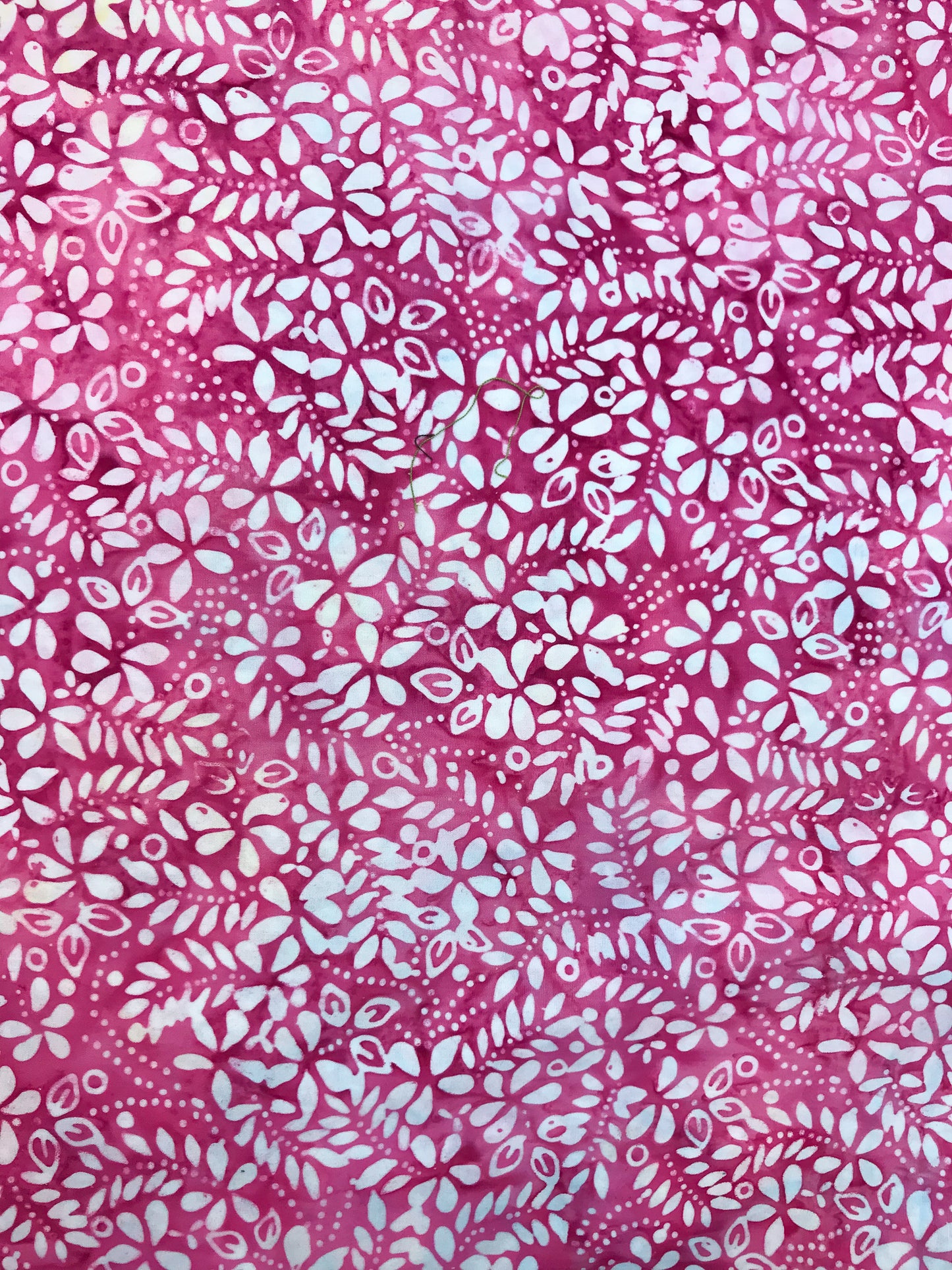 Batik Cap (Handstamped) - Spring Pink