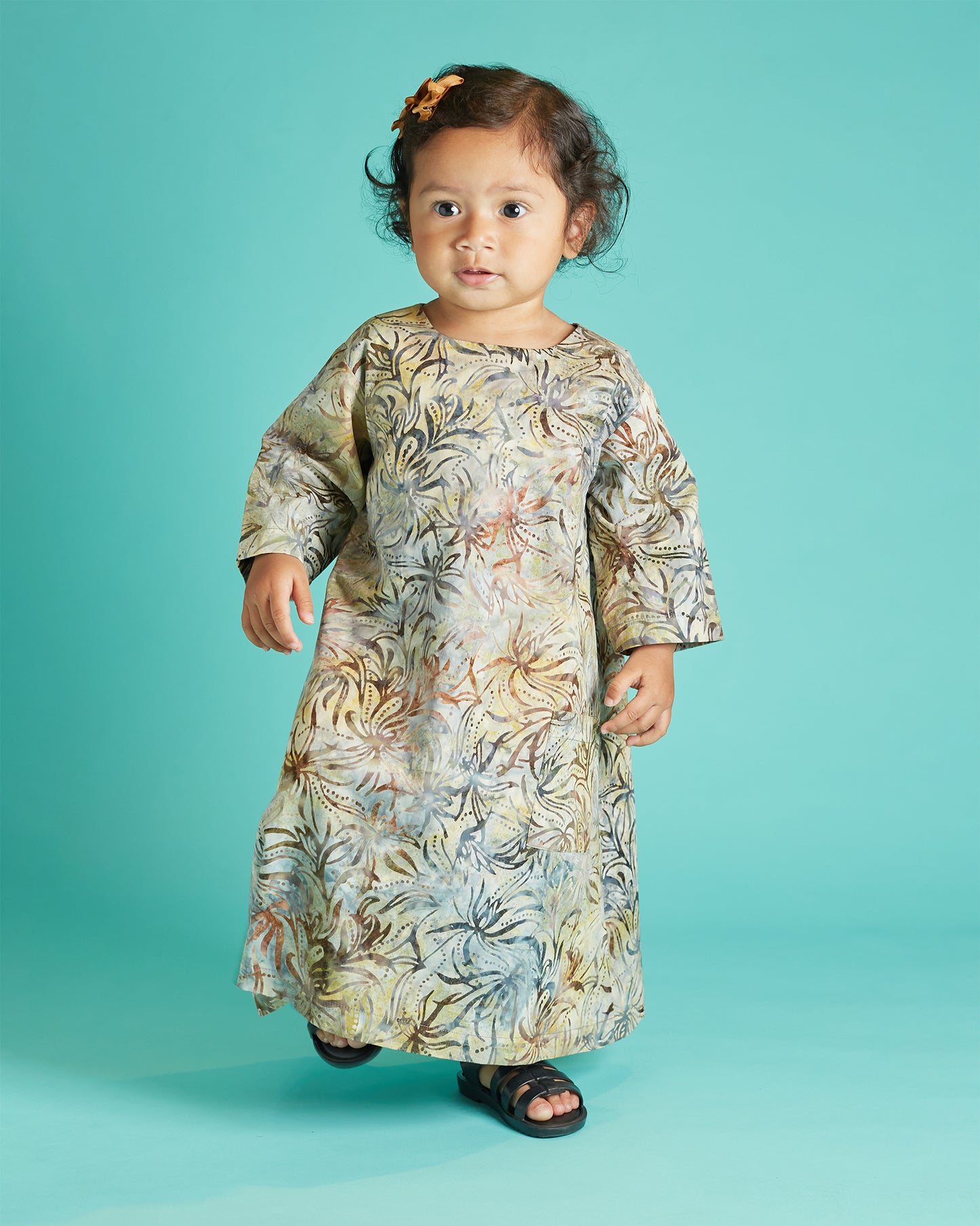Girls: Flowerdot Dress (Light)