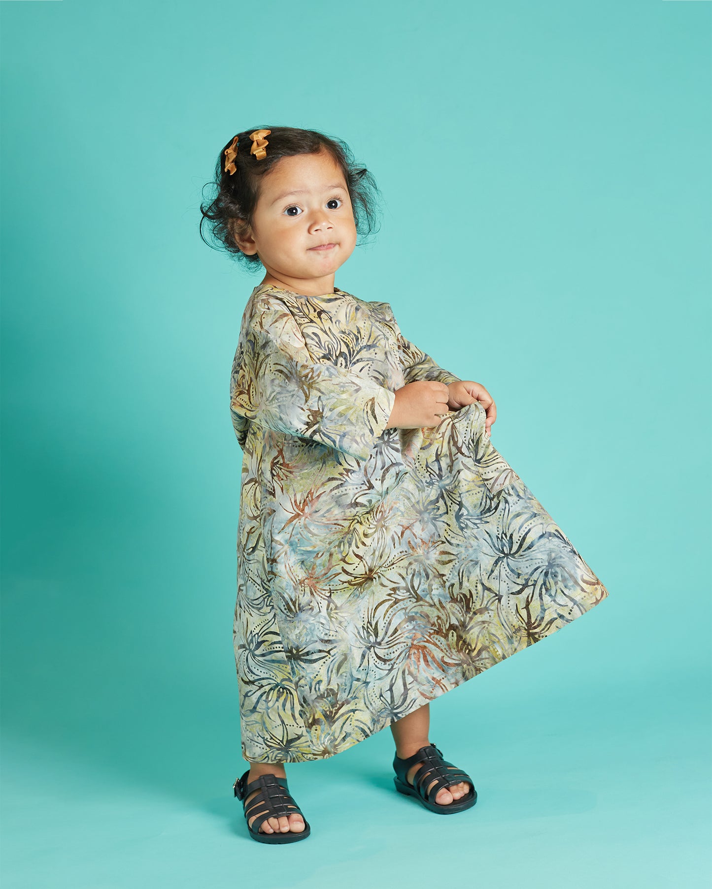 Girls: Flowerdot Dress (Light)
