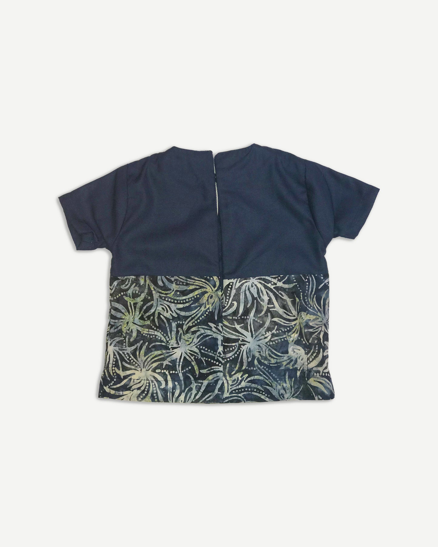 Male: Cat Kurung in Navy