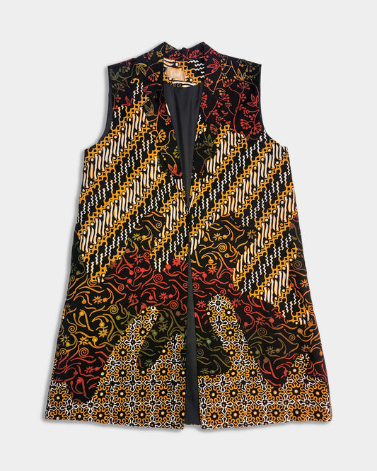 Sleeveless Peacoat: Gilded
