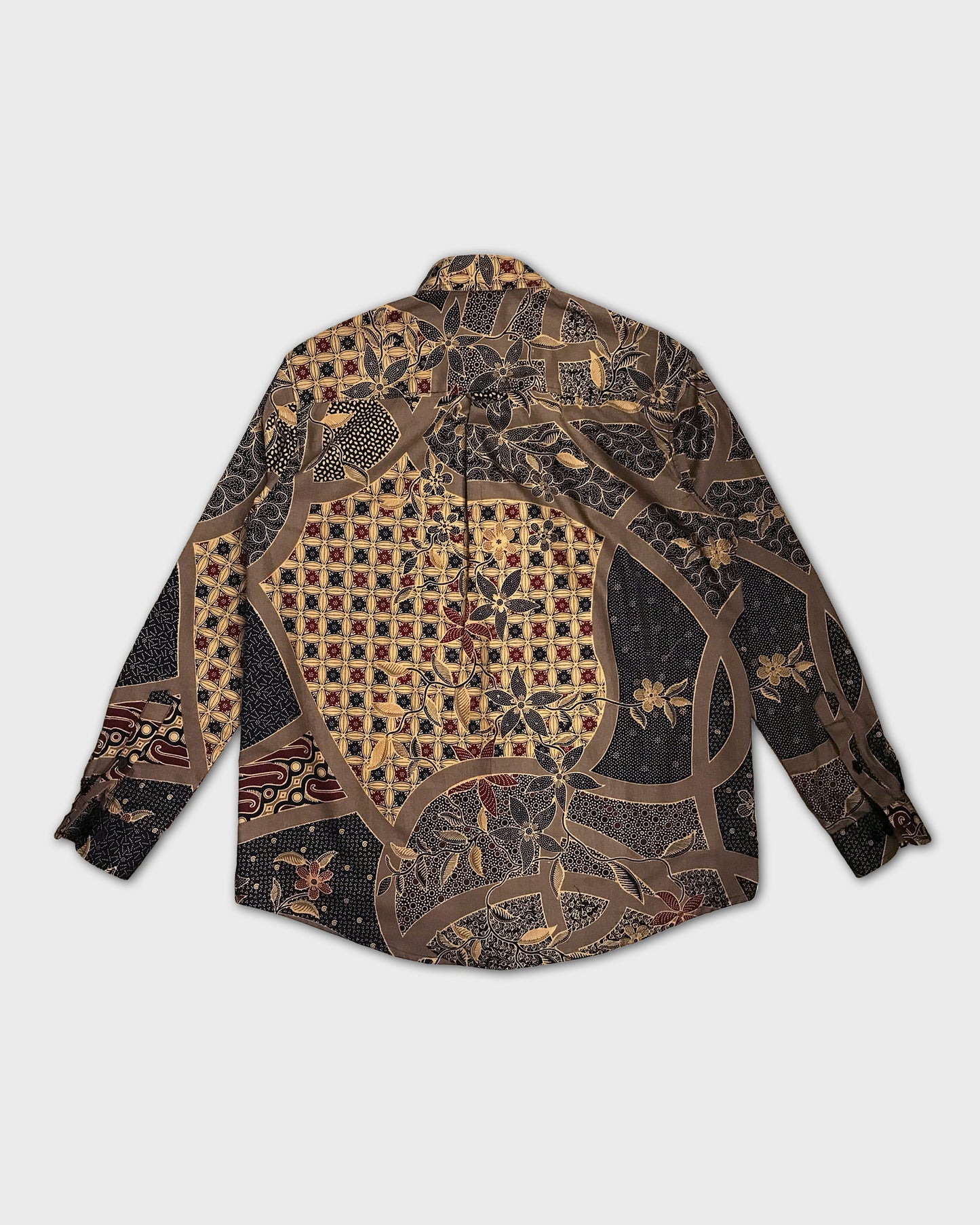 Men's Smart Batik: Grid Mosaic