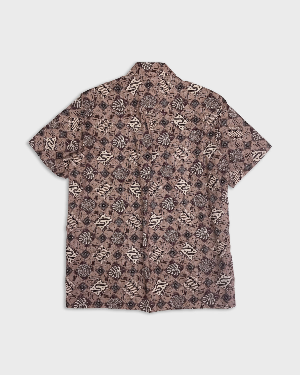 Men's Smart Batik: Mosaic Mauve