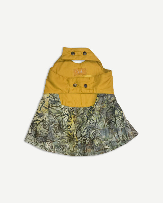 Female: Cat Kurung in Mustard