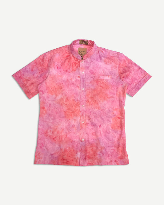Men Smart Batik: Pink Smoke