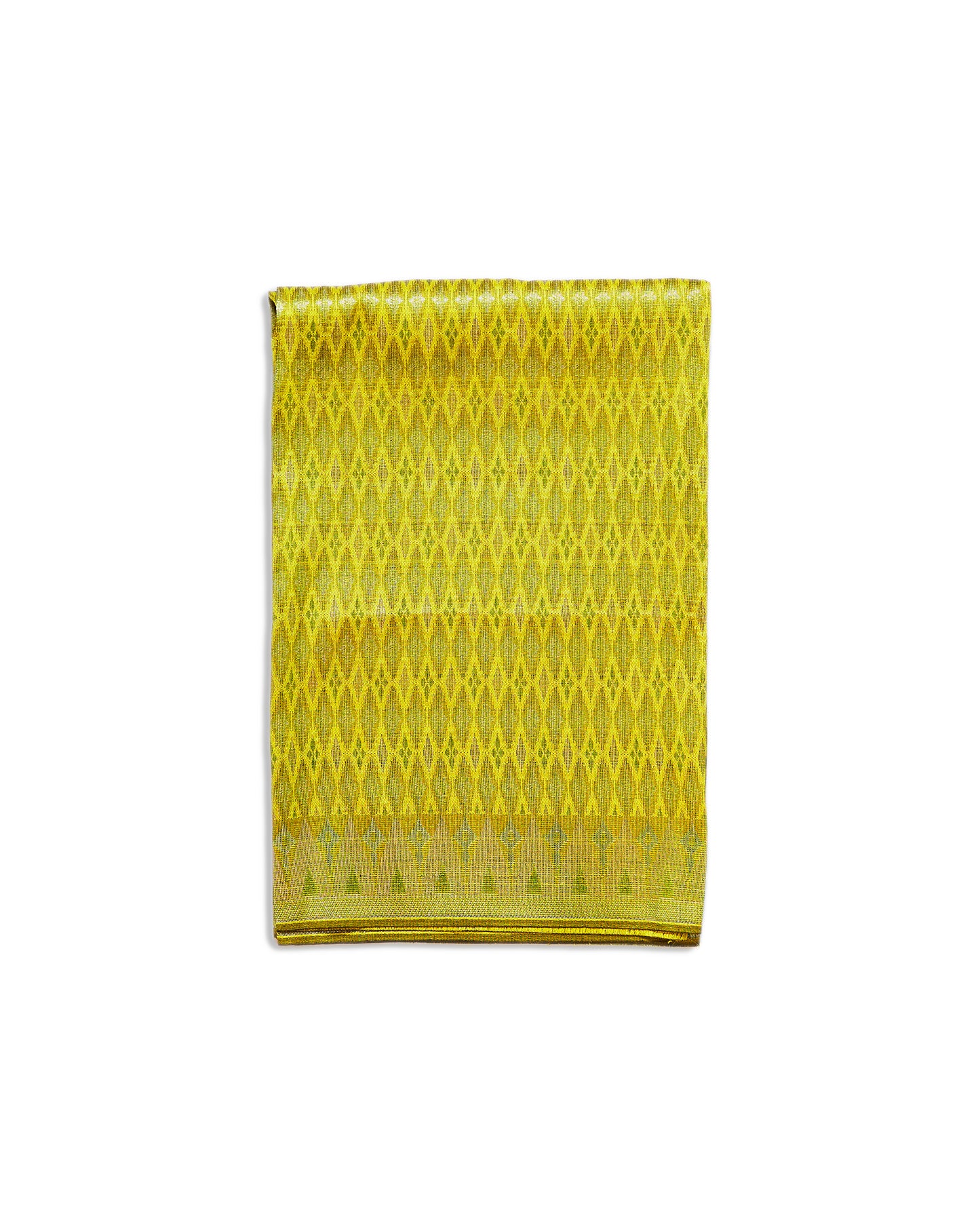 Songket Samping: Lime Green