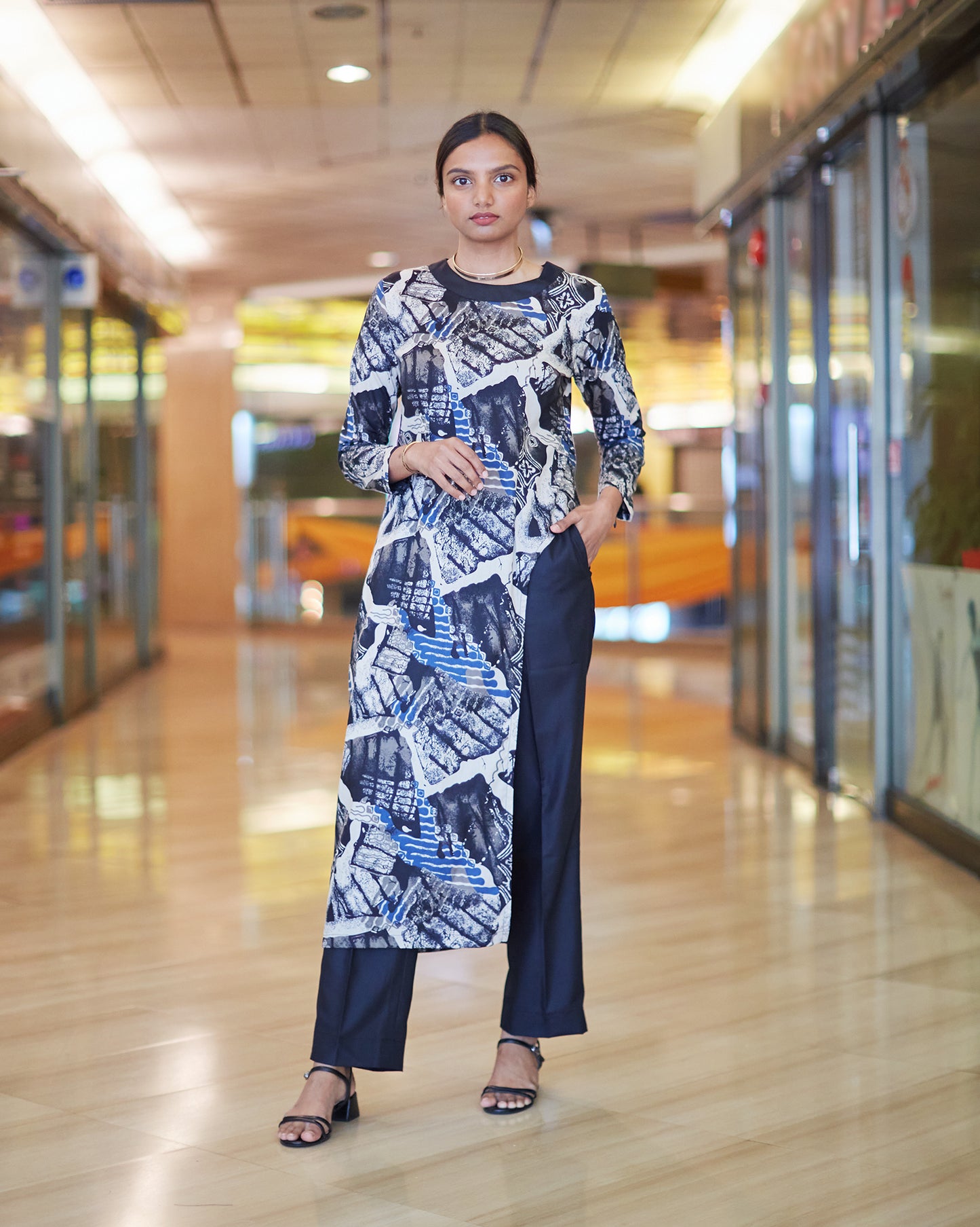 Haya Slit Dress