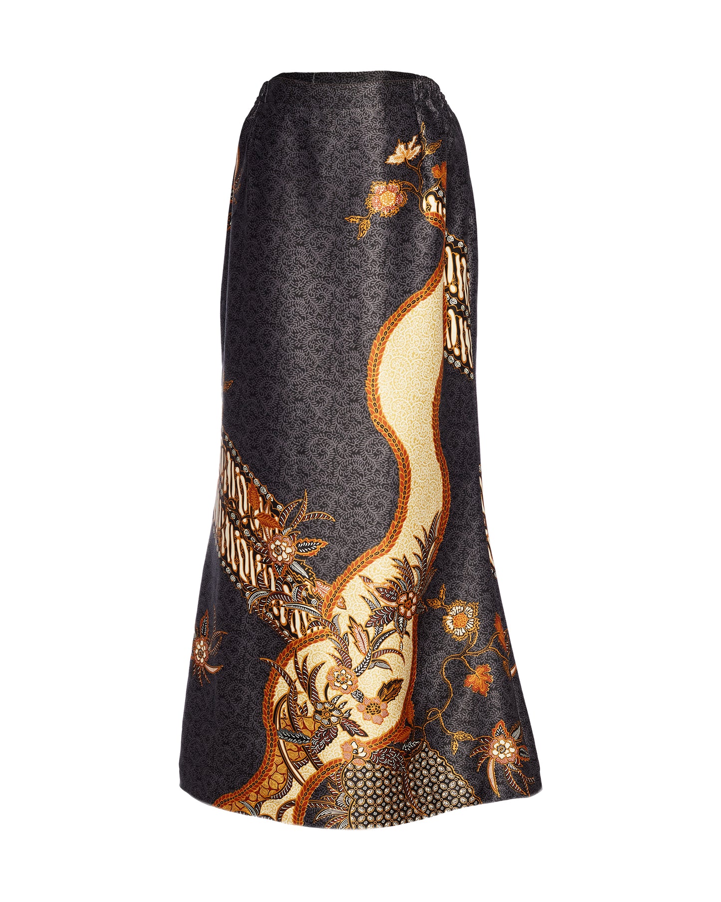 Mellow Batik Skirt: Navy Blue