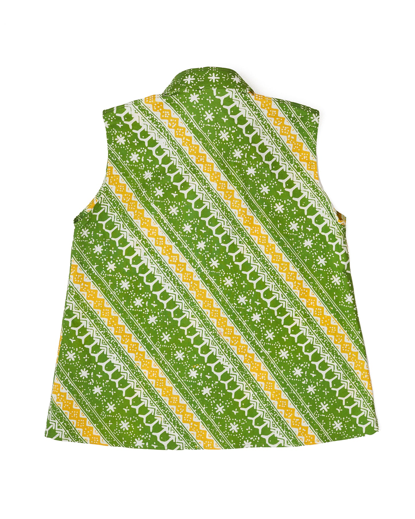 Sleeveless Batik Top: Neo