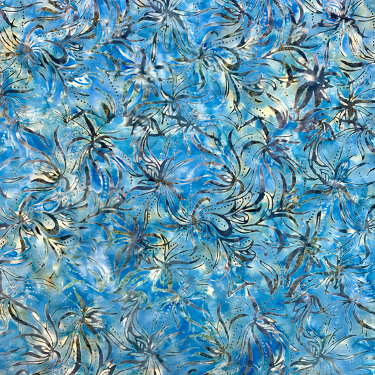Batik Cap (Handstamped) - Ocean