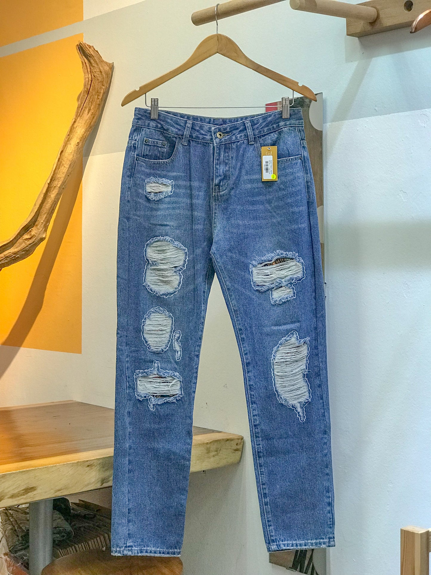 Batik Patch Jeans (Women's Fit): W16