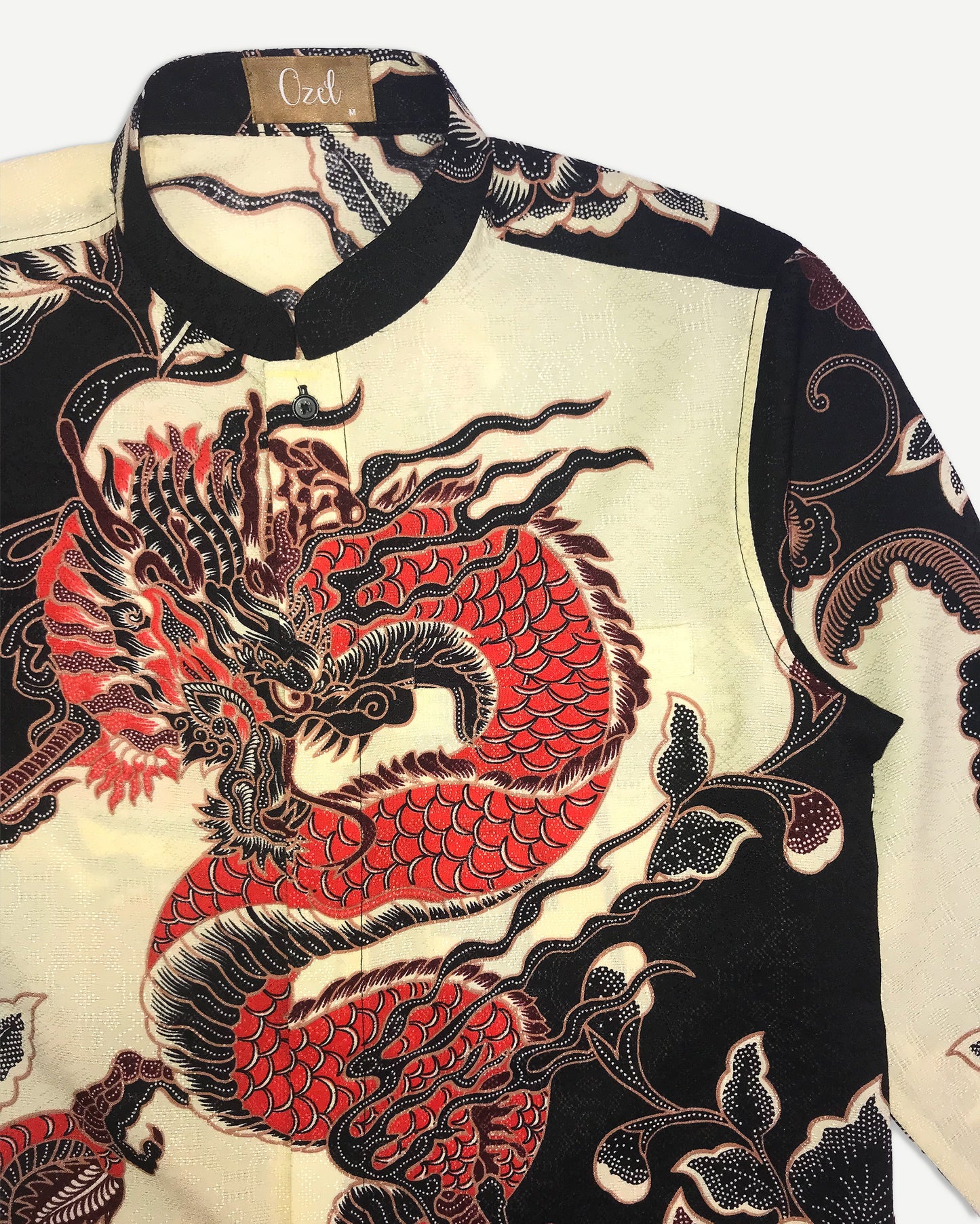 Men: Fire Dragon Smart Batik