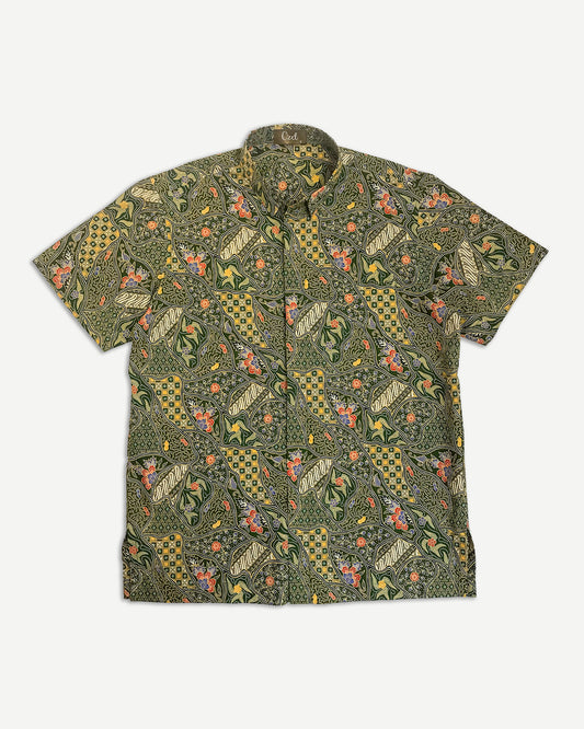 Men Smart Batik: Green Islands