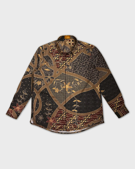Men's Smart Batik: Grid Mosaic