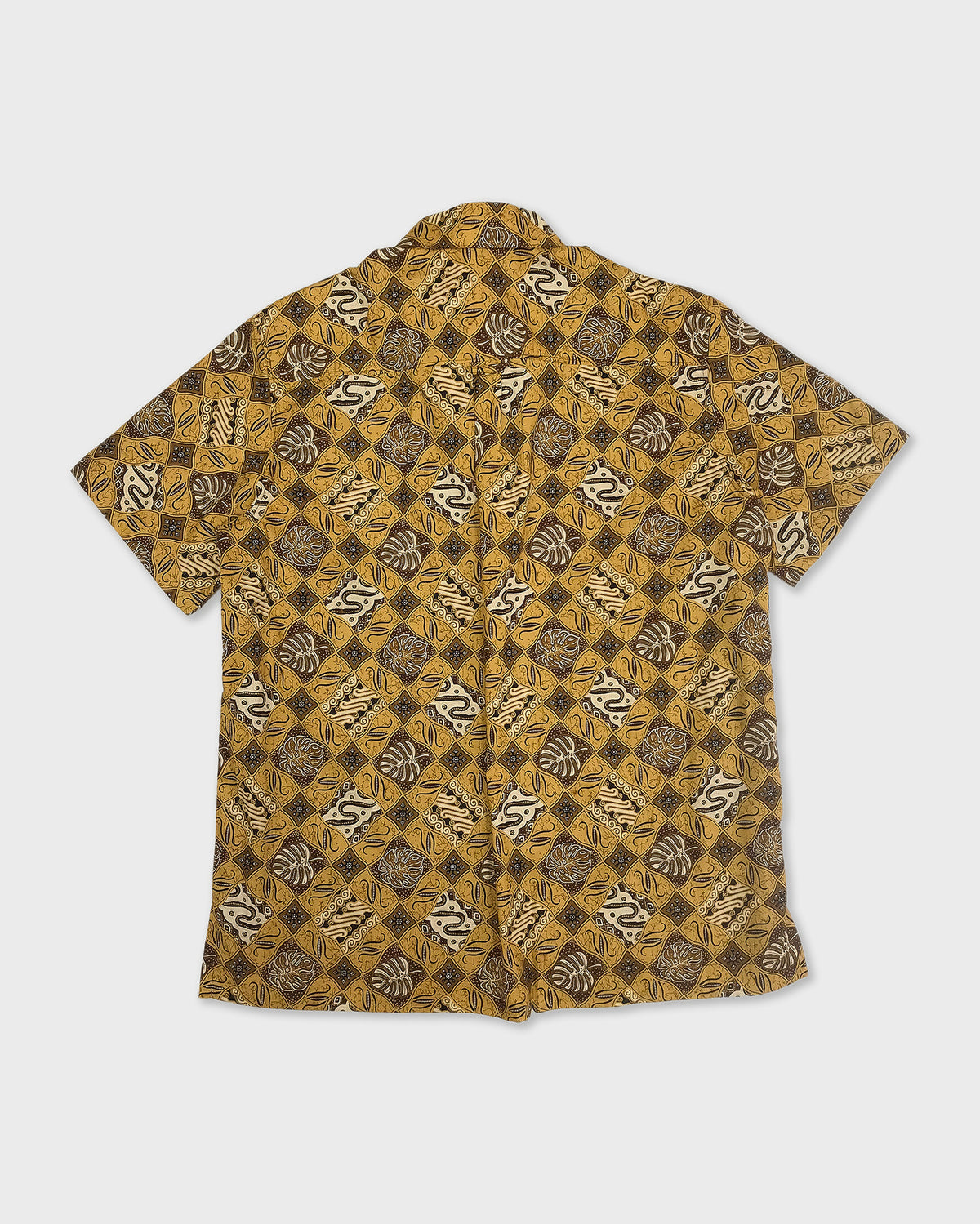 Men's Smart Batik: Mosaic Amber
