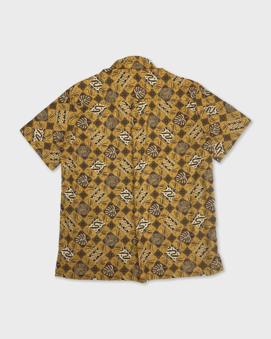 Men's Smart Batik: Mosaic Amber