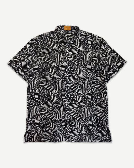 Men Smart Batik: Obsidian