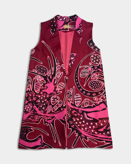 Sleeveless Peacoat: Sweet Mirage