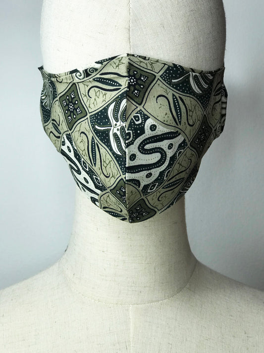 Batik Mask with Filter Pocket - FP63