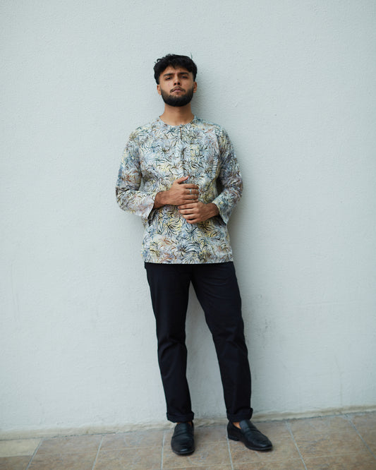 Men: Flowerdot Top (Light)